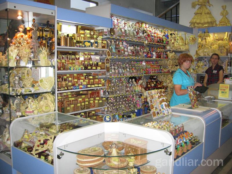 Белорусские сувениры в ТД На Немиге