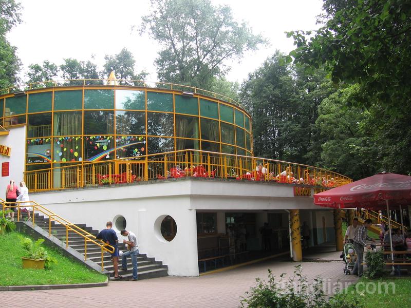 парк Горького в Минске. Кафе