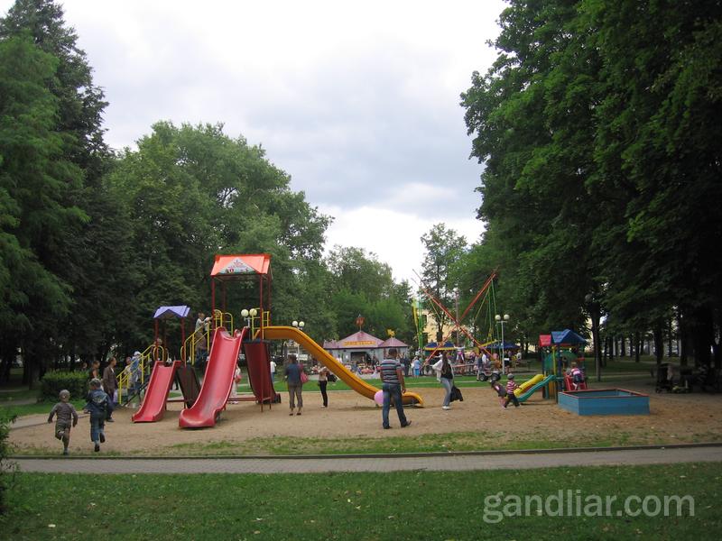 парк Горького в Минске. Детский городок