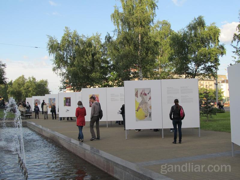Выставка Марка Шагала "Художник и город" в Минске