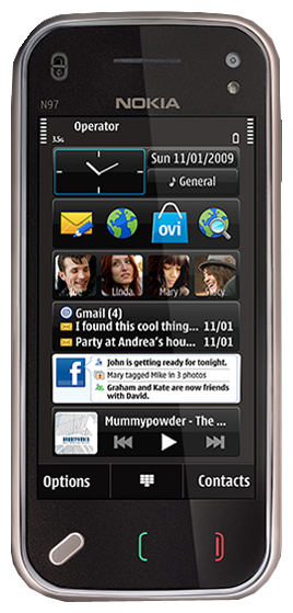   Nokia N97 mini.  