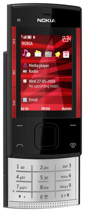   Nokia X3.  
