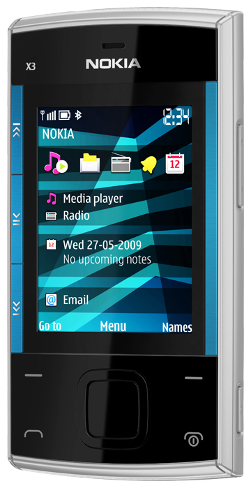   Nokia X3.   